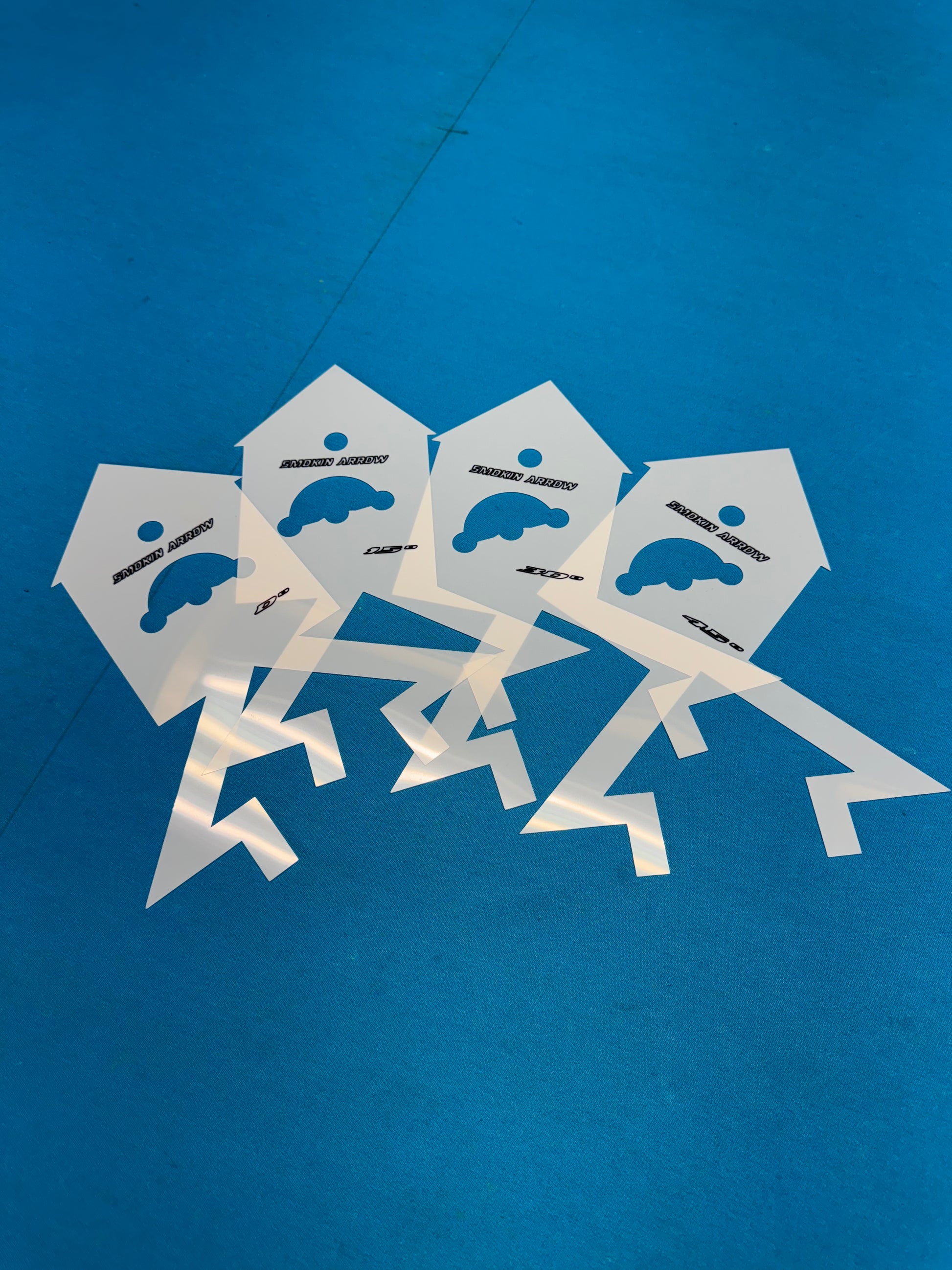 Straight + 15° + 30° + 45° cut angles