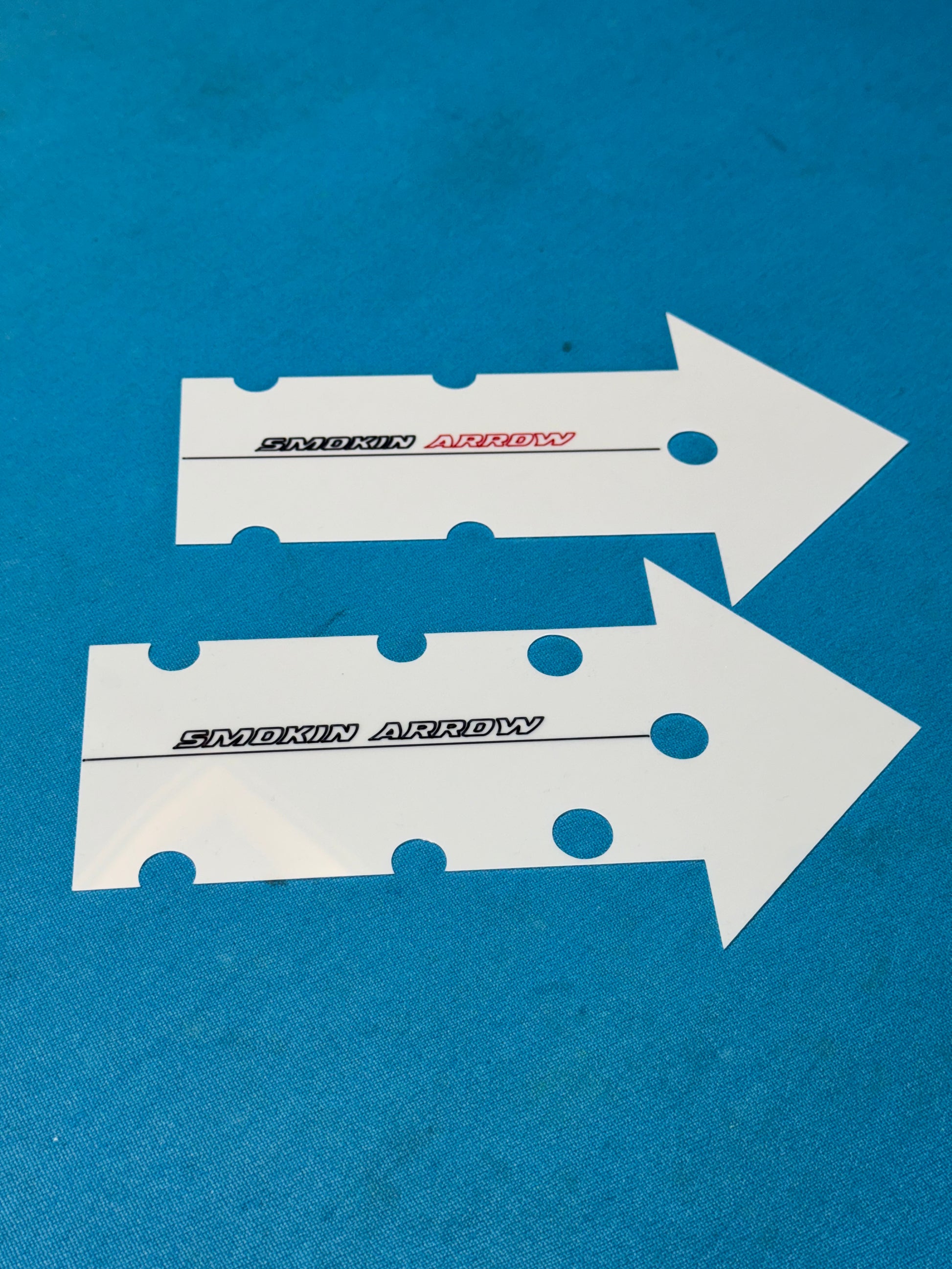 Smokin Arrow straight + Smokin Arrrow with aim